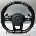 Mercedes AMG Black Carbon/Alcantara Steering Wheel