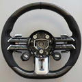 Mercedes AMG Facelift Steering Wheel w/ Carbon + Alcantara
