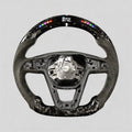 Seat Leon Cupra Steering Wheel w/ Forged Carbon Fibre + Alcantara + LED