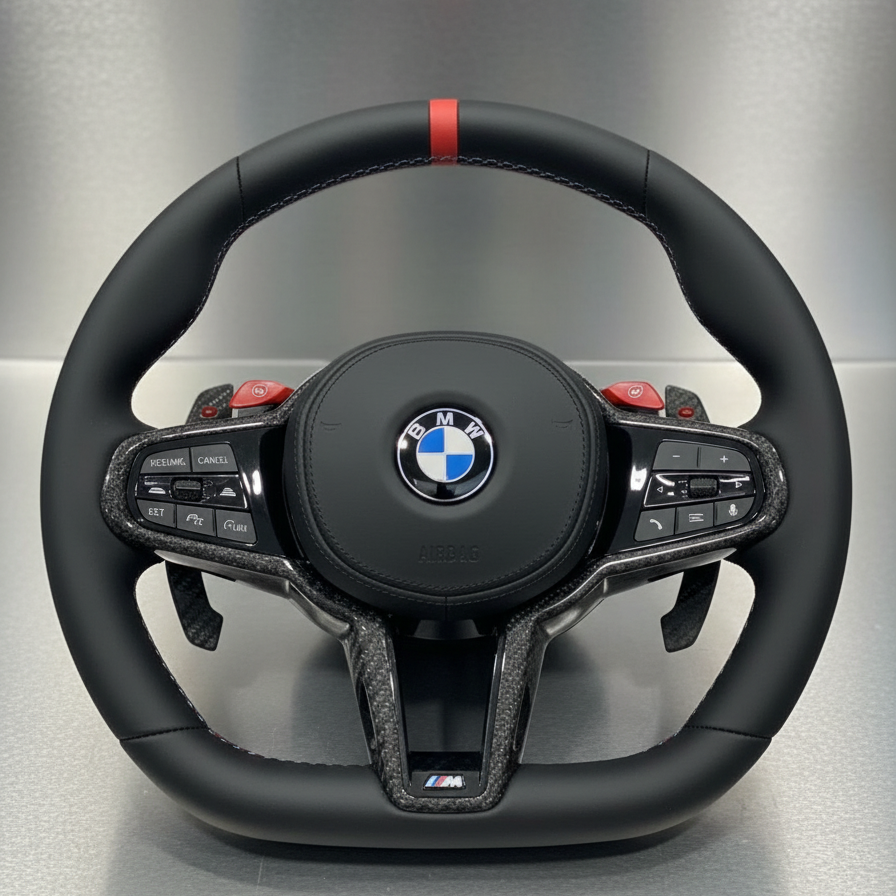 BMW G Series LCI Steering Wheel STANDARD Leather